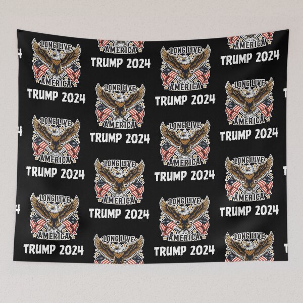Item preview, Trump Long Live America 2024 designed and sold by WoodburyLake.