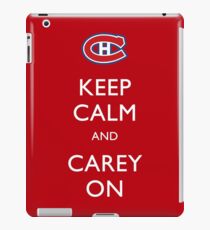 Keep Calm & Carey On iPad Case/Skin