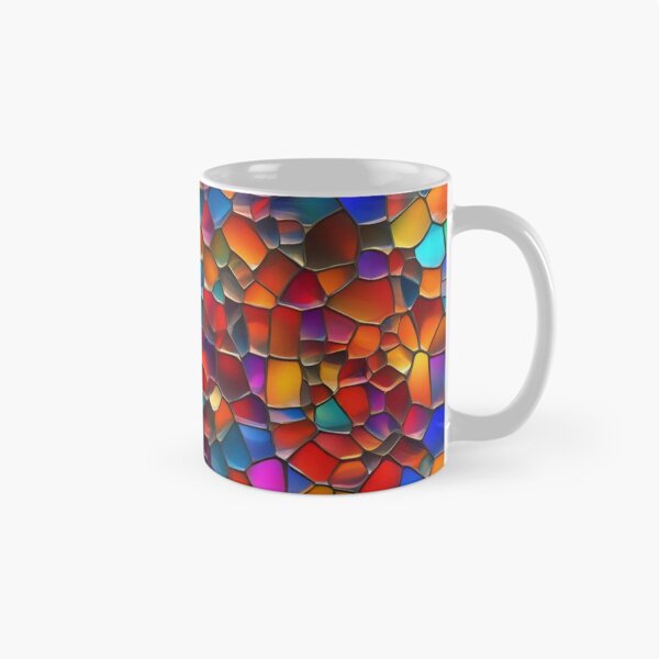 Item preview, Abstract Colorful Stained Glass Pattern designed and sold by calibrit.