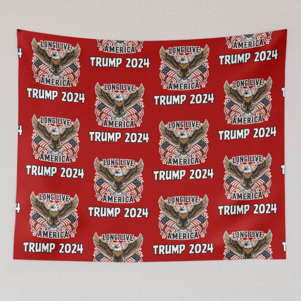 Item preview, Trump Long Live America 2024 designed and sold by WoodburyLake.