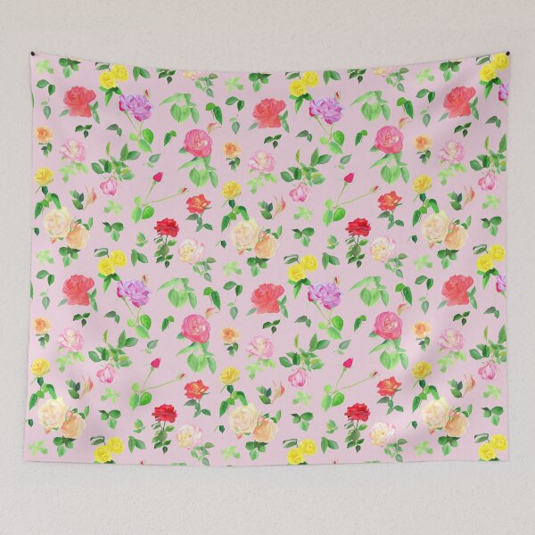 Item preview, Watercolor Roses blush designed and sold by SMHPaperDesigns.
