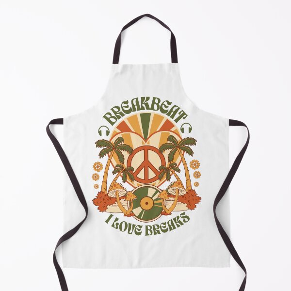 Item preview, BREAKBEAT - I Love Peace Heart (Army green/tan) designed and sold by Discothreadz.