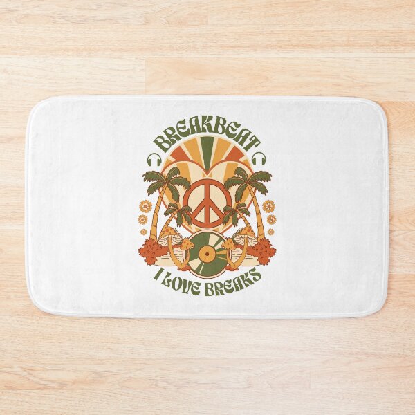 Item preview, BREAKBEAT  - I Love Peace Heart (Army green/tan)  designed and sold by Discothreadz.