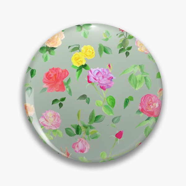 Item preview, Watercolor Roses sage designed and sold by SMHPaperDesigns.