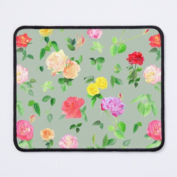 Item preview, Watercolor Roses sage designed and sold by SMHPaperDesigns.