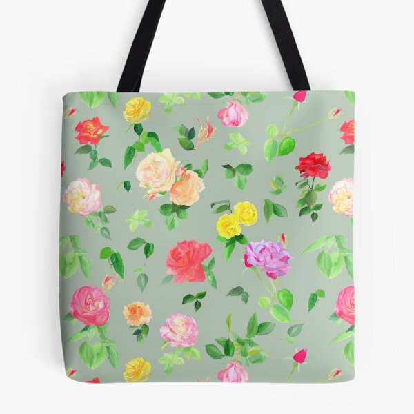 Item preview, Watercolor Roses sage designed and sold by SMHPaperDesigns.