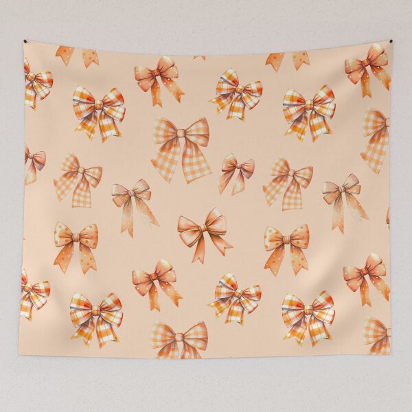 Item preview, Fall Orange Coquette Bows designed and sold by Heather  Wheeler.