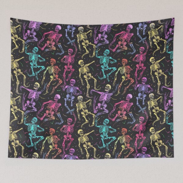 Item preview, LGBT Skeletons Pattern designed and sold by SmallOwlDesign.
