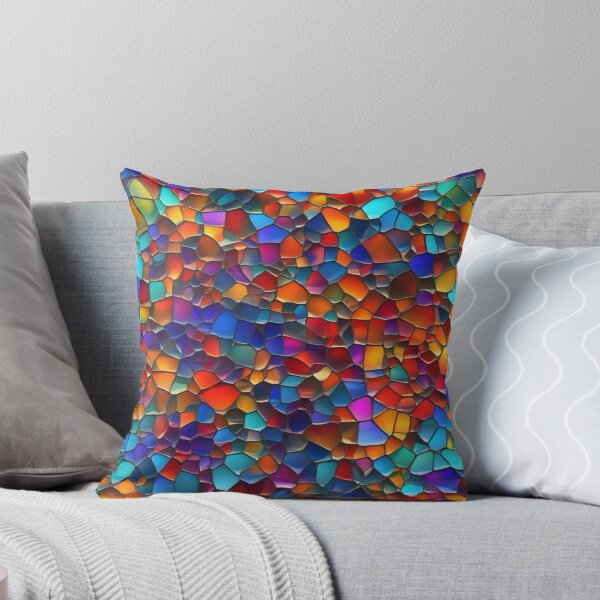 Item preview, Abstract Colorful Stained Glass Pattern designed and sold by calibrit.