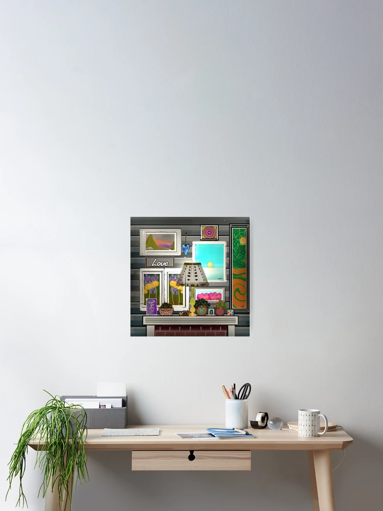 Thumbnail 2 of 3, Poster, WALL ART designed and sold by Shells Designs.