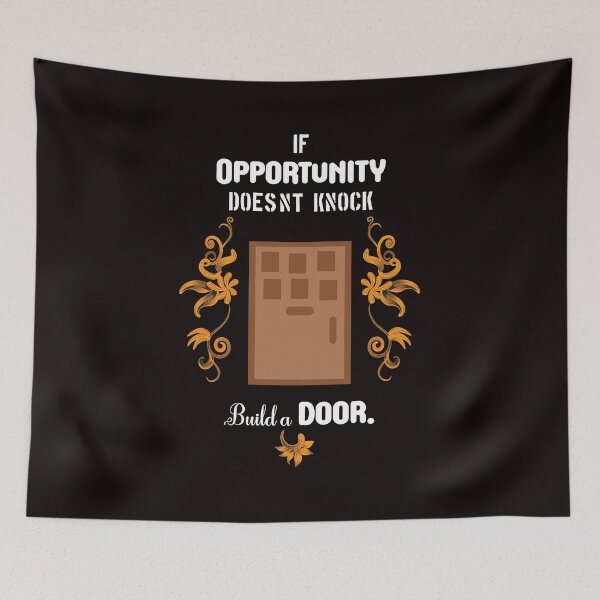 Item preview, Opportunity Motivational Quotes designed and sold by karyalangit.
