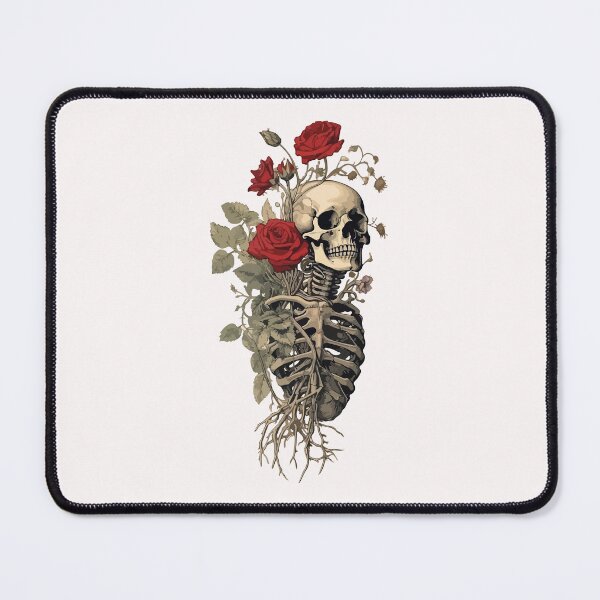 Item preview, Eternal Bloom: Skull and Roses Art designed and sold by -DEEWOLF-.