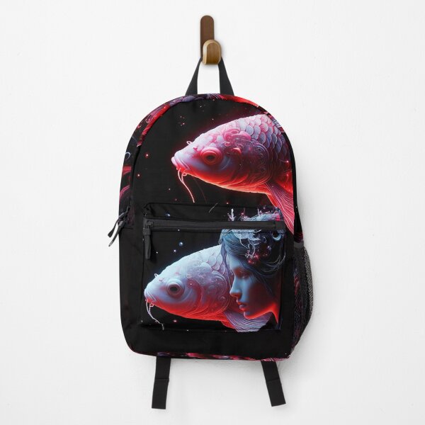 Item preview, "Stellar Harmony: Koi and Radiant Aura". designed and sold by JohanSD.