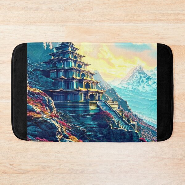 Item preview, Temple Sunset designed and sold by Kingcls.