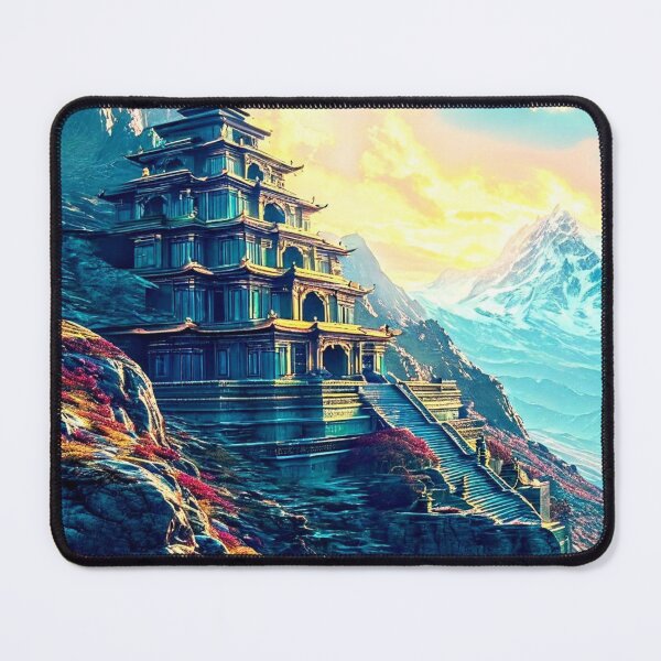 Item preview, Temple Sunset designed and sold by Kingcls.