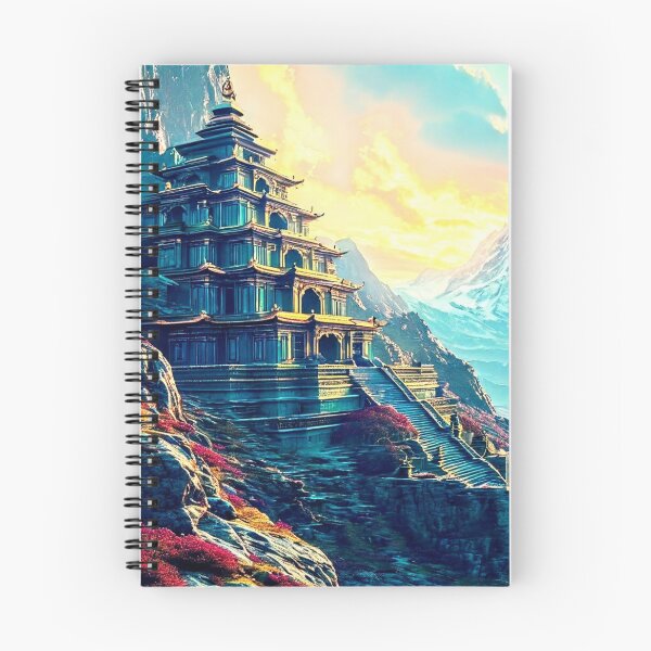 Item preview, Temple Sunset designed and sold by Kingcls.