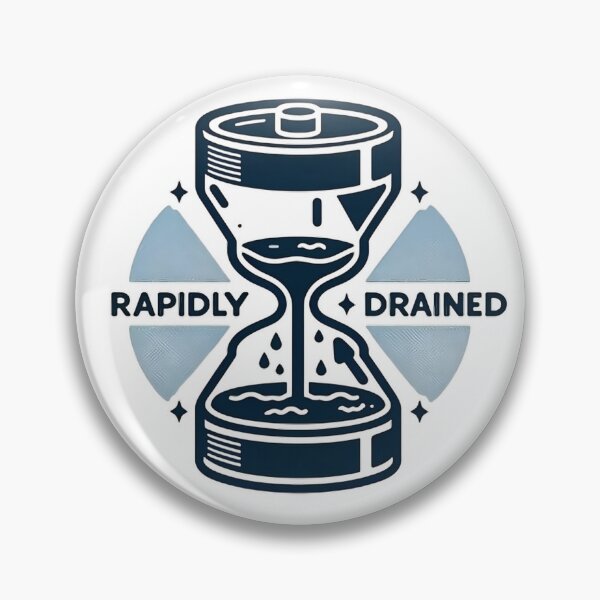 Item preview, Rapidly Drained | Introvert Things designed and sold by CheonjaeDesigns.