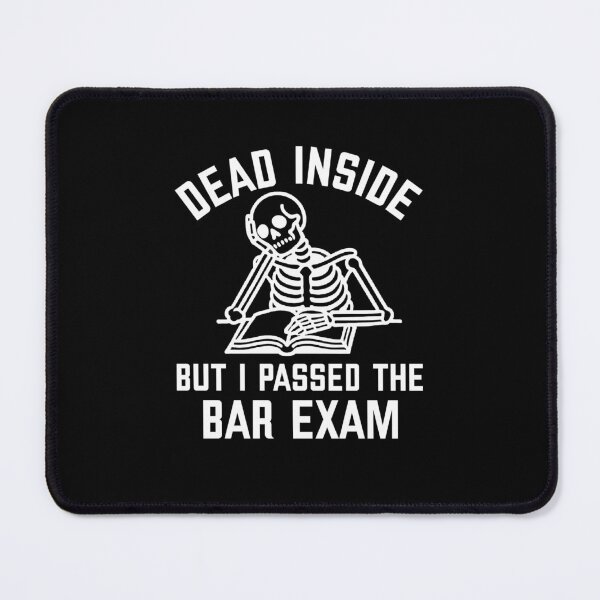 Item preview, Dead Inside But I Passed The Bar Exam New Lawyer  designed and sold by The Junto Shop.