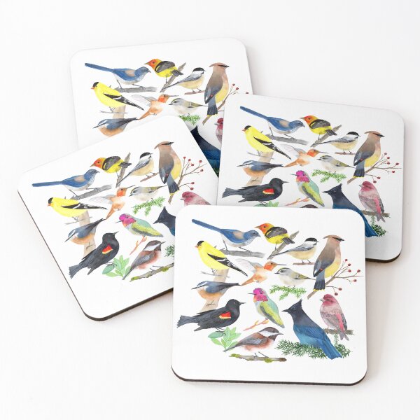 Item preview, Collection of PNW Backyard Birds designed and sold by SMHPaperDesigns.