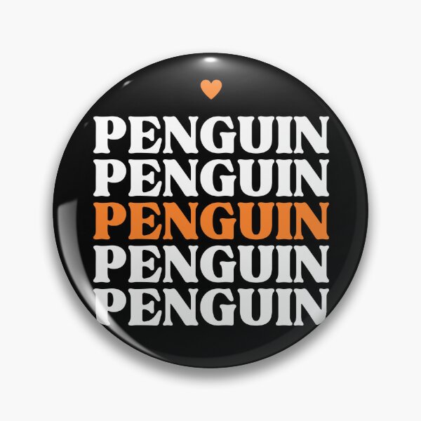 Item preview, White and orange for Penguin Lovers designed and sold by penguinarchives.
