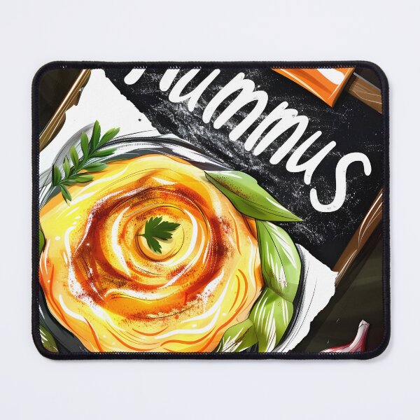Item preview, Celebrate the Simplicity and Purity of Organic, Vegan Hummus, and Inspire a Lifestyle of Mindful, Healthy Eating designed and sold by FUNqoosh.