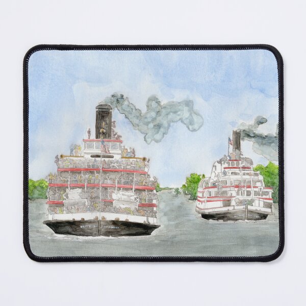 Item preview, The Delta Queen versus the Port of Stockton Sternwheeler Race designed and sold by Dayanna Knight.