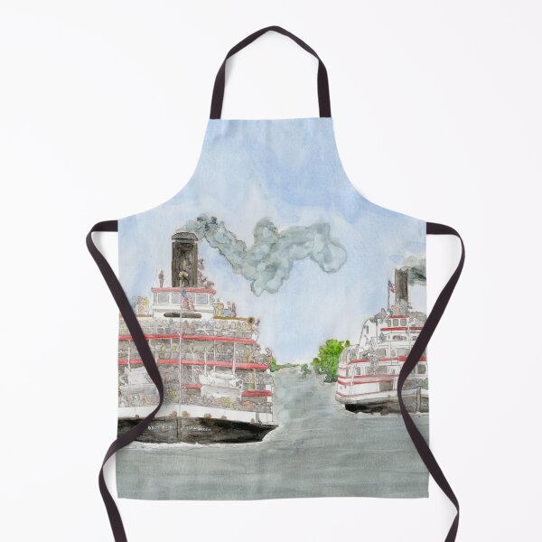 Item preview, The Delta Queen versus the Port of Stockton Sternwheeler Race designed and sold by Dayanna Knight.