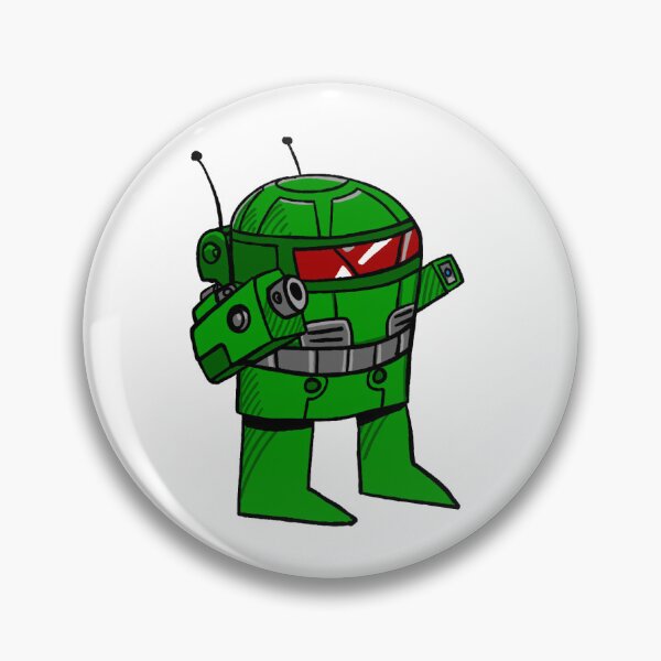Item preview, Suspiciously Urbanmech-shaped - facing right - notext designed and sold by b-pen-art-stop.