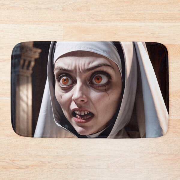 Item preview, Scary Demonic Nun From Hell designed and sold by TheArtOfPat.