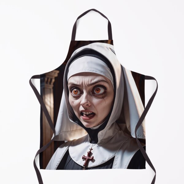 Item preview, Scary Demonic Nun From Hell designed and sold by TheArtOfPat.