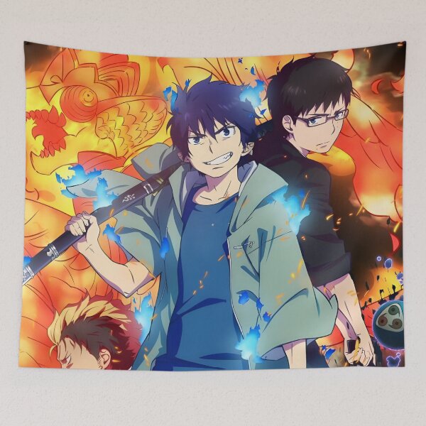 Item preview, Blue Exorcist Cover Image designed and sold by KevinArtistQ1.