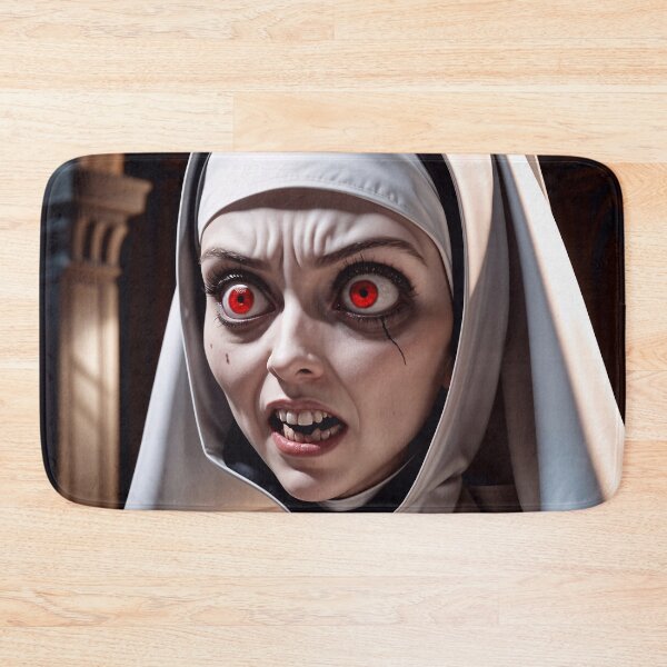 Item preview, Scary Demonic Nun From Hell designed and sold by TheArtOfPat.