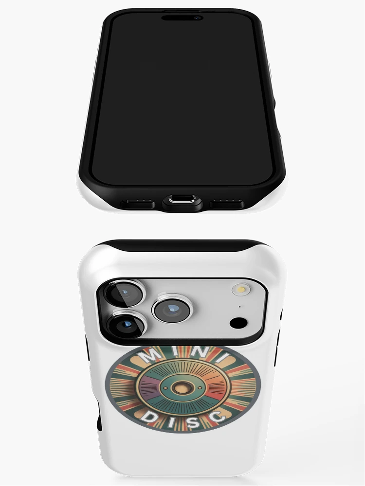 Thumbnail 3 of 4, iPhone Case, Retro Mini Disc Design designed and sold by PING 999 STUDIO.