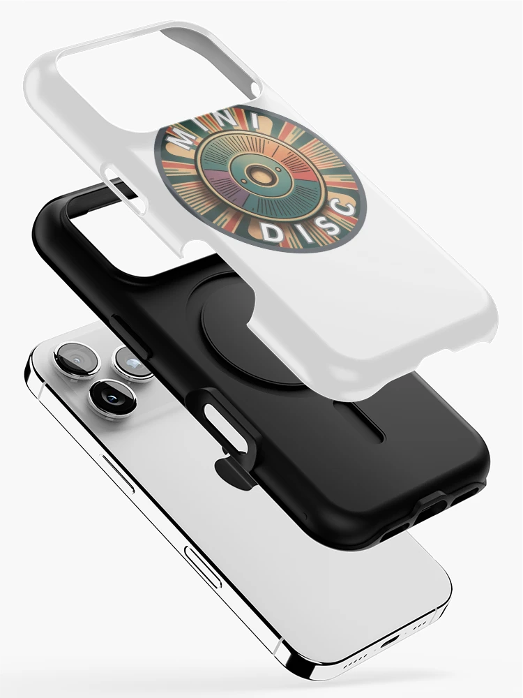 Thumbnail 2 of 4, iPhone Case, Retro Mini Disc Design designed and sold by PING 999 STUDIO.