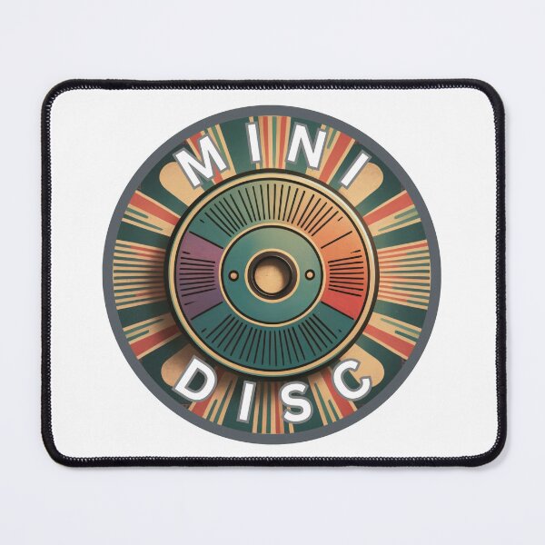 Item preview, Retro Mini Disc Design designed and sold by PING 999 STUDIO.
