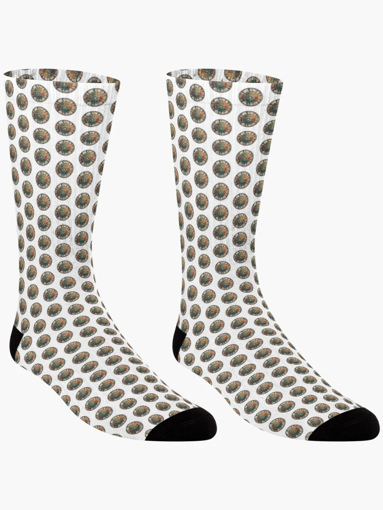 Thumbnail 3 of 5, Socks, Retro Mini Disc Design designed and sold by PING 999 STUDIO.