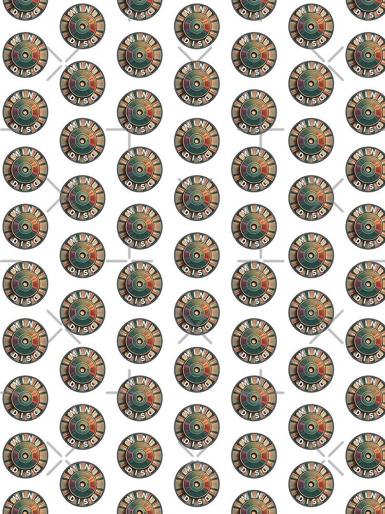 Thumbnail 3 of 3, Scarf, Retro Mini Disc Design designed and sold by PING 999 STUDIO.