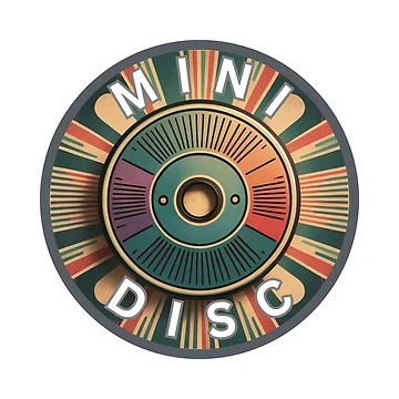 Artwork thumbnail, Retro Mini Disc Design by PING 999 STUDIO