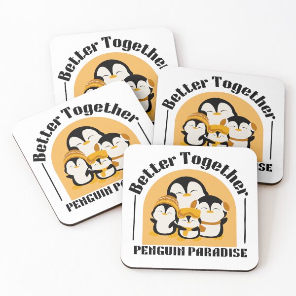Item preview, Club Penguin Family - Better Together Penguin Lover designed and sold by penguinarchives.