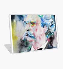 MARK TWAIN - watercolor portrait.5 Laptop Skin