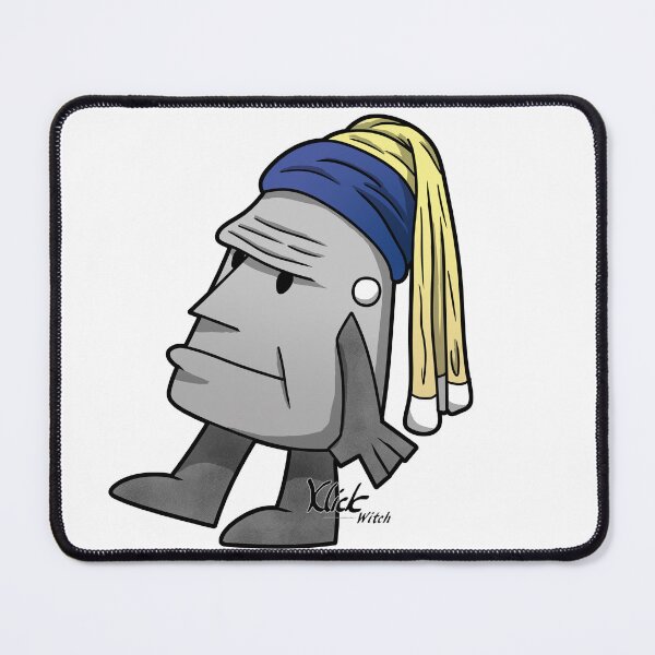 Item preview, Rockman with a Pearl earring designed and sold by KlickWitch.