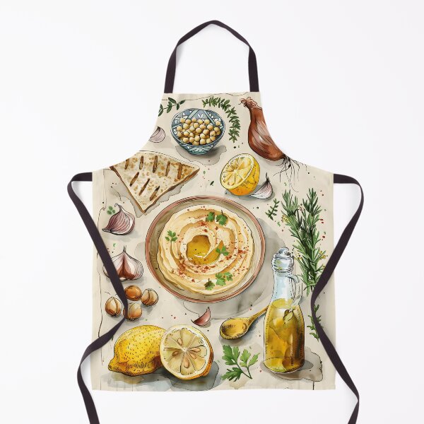 Item preview, Farm to Table Hummus Recipe: The Wholesome Essence of Organic Food- Fresh, Delicious, and Perfect for Any Kitchen designed and sold by FUNqoosh.