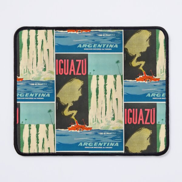 Item preview, IGUAZU ARGENTINA Travel Poster  designed and sold by TeeARTHY.