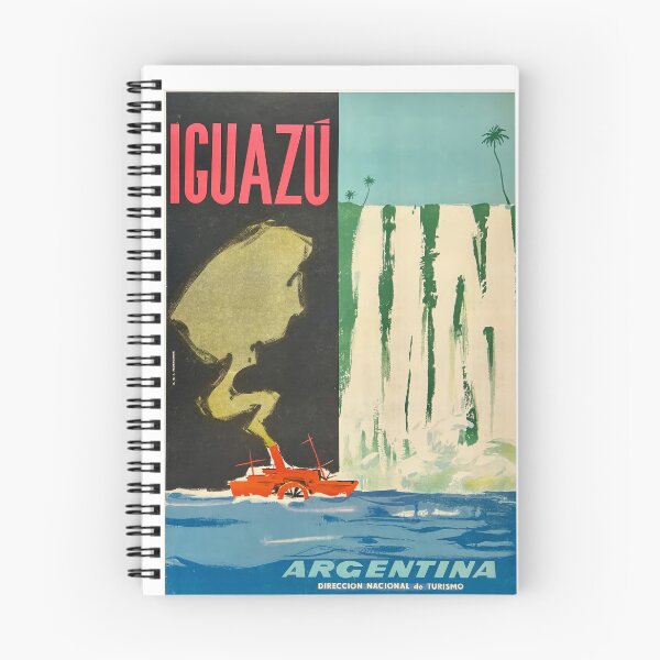 Item preview, IGUAZU ARGENTINA Travel Poster  designed and sold by TeeARTHY.