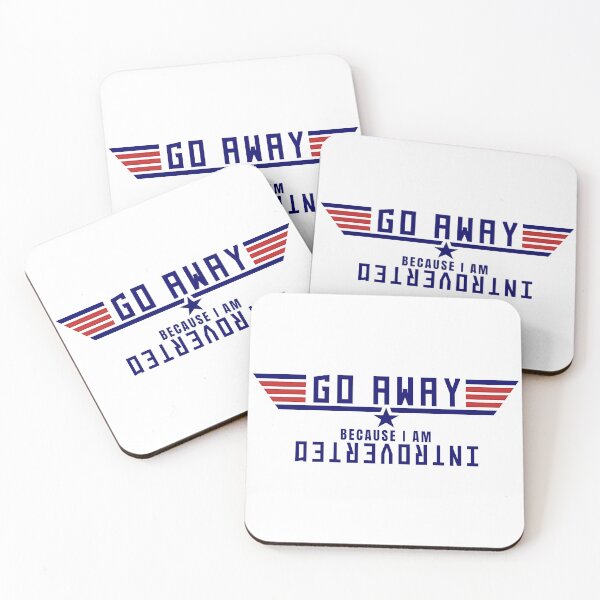 Item preview, Vete porque soy introvertido - Logotipo de Top Gun designed and sold by LadyEirelyn.