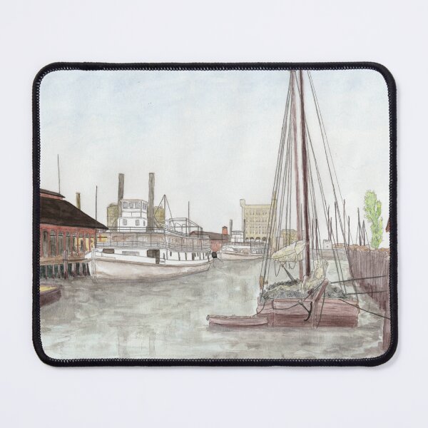 Item preview, Stockton Waterfront circa 1890s designed and sold by Dayanna Knight.