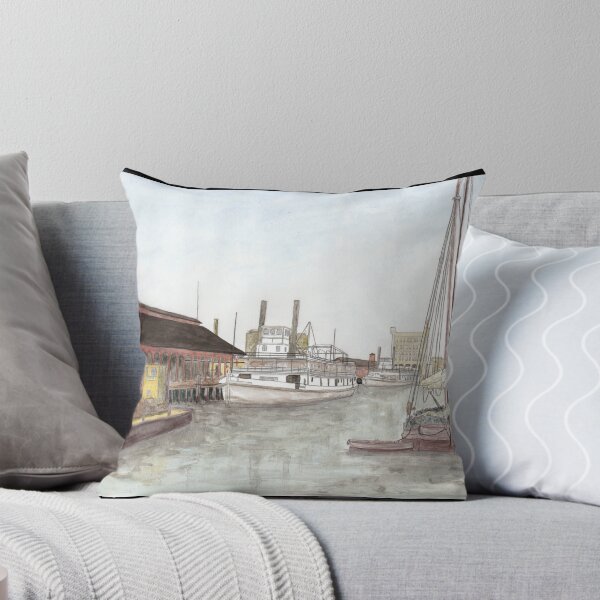 Artikelvorschau, Stockton Waterfront, um 1890 entworfen und verkauft von Dayanna Knight.
