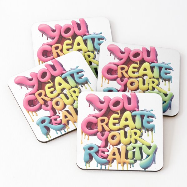 Item preview, Create, Create, Realize: You Create Your Reality designed and sold by ART ATTACK ZONE.