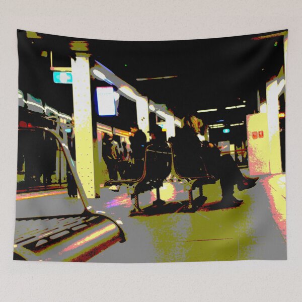 Item preview, Waiting for the Train! designed and sold by Mickangelhere.