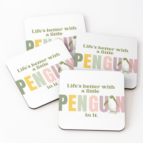 Item preview, Life's better with a little penguin in it.  designed and sold by penguinarchives.